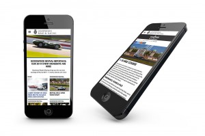 Goodwood Road And Racing Mobile Mockup